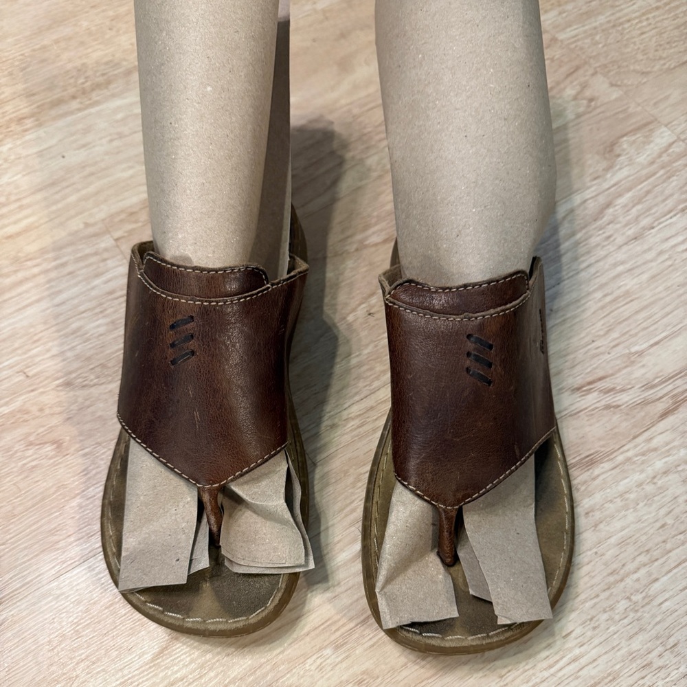 Dr. Martens Brown Leather Sandals